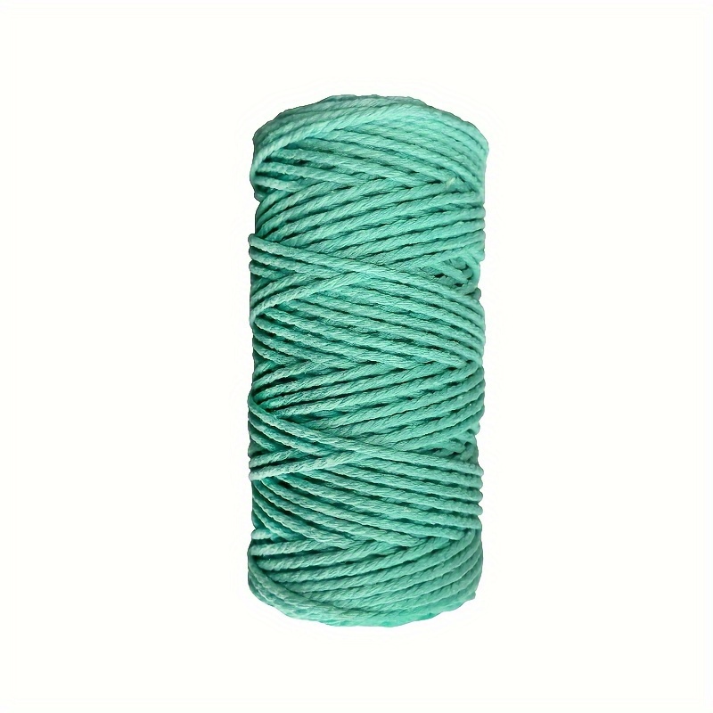 Macrame Cord X 109 Yards Colorful Twisted Rope Cotton Rope - Temu
