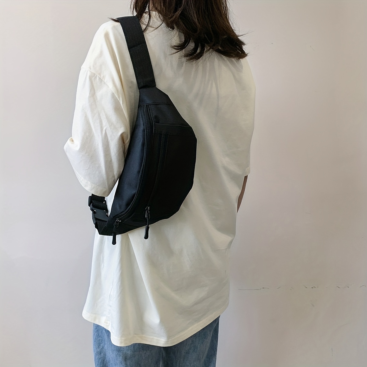 Minimalist Nylon Sling Bag