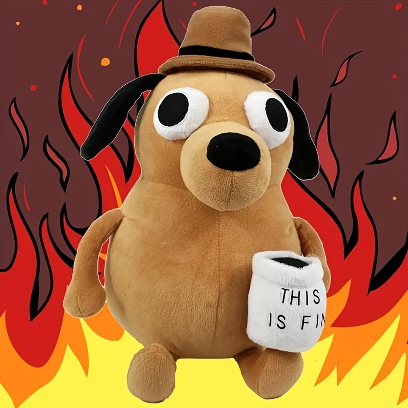 Angry dog cheap plush