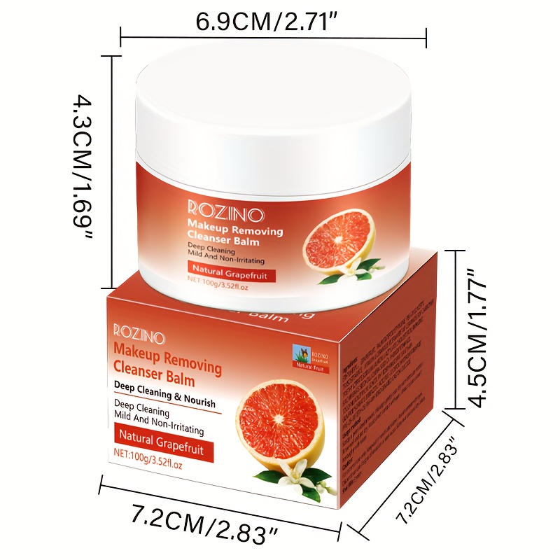 Grapefruit Makeup Remover Cleansing Cream