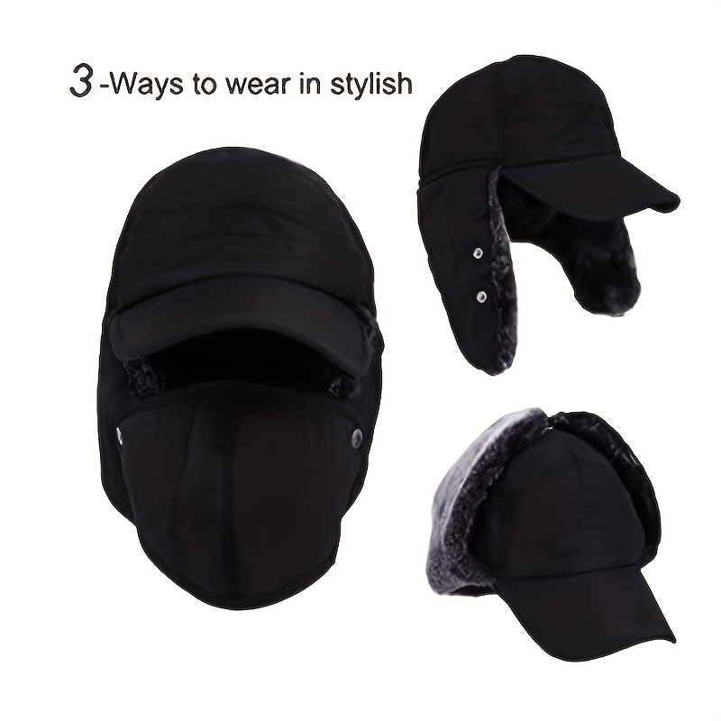 Face Mask Hat-ear Relief-unisex Hat With Buttons DOES NOT Include Face  Maskships Fast -  Canada