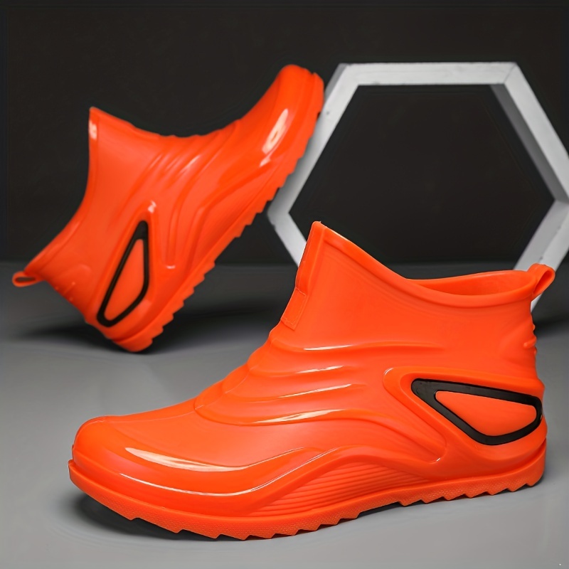 Fashion Non Slip Rain Boots Chef Shoes Fishing Shoes Water Shoes Aqua Shoes  - Men's Shoes - Temu