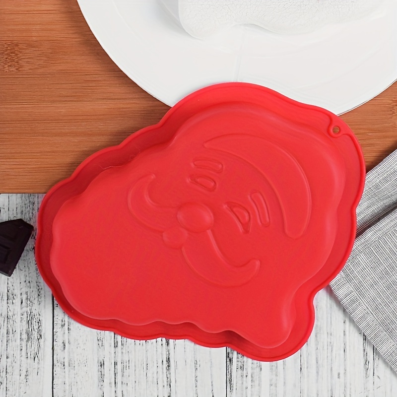 Christmas Series Silicone Santa Claus Pattern Mold Cake Mold - Temu