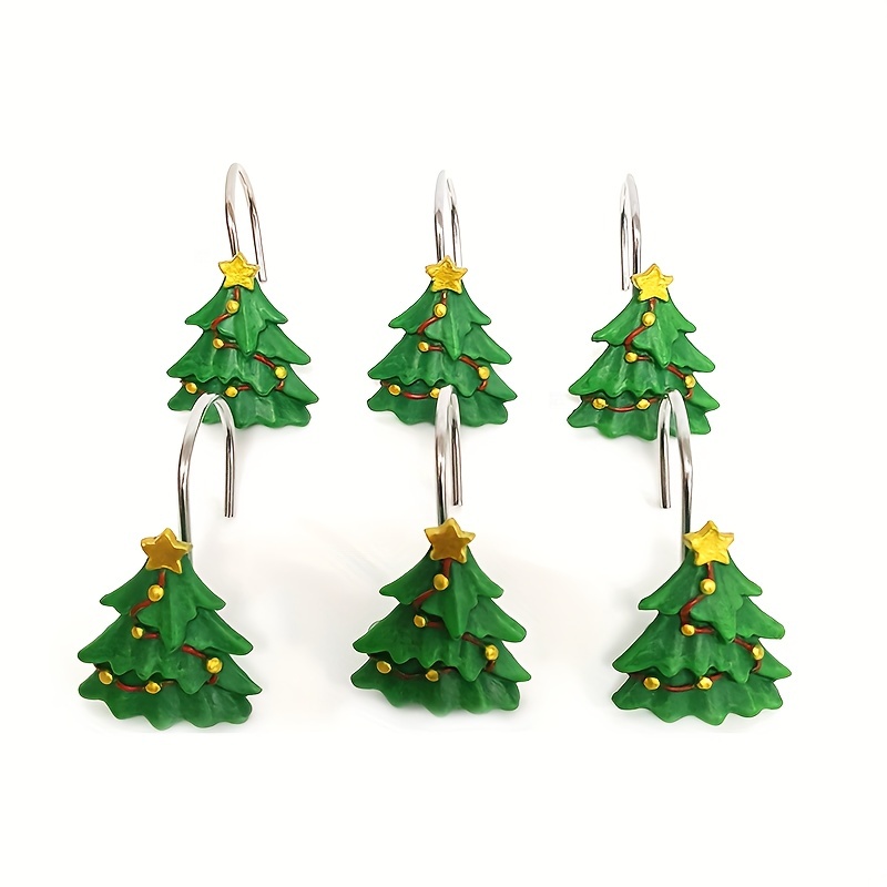 Christmas Bathroom Hook Resin Santa Claus Christmas Tree - Temu