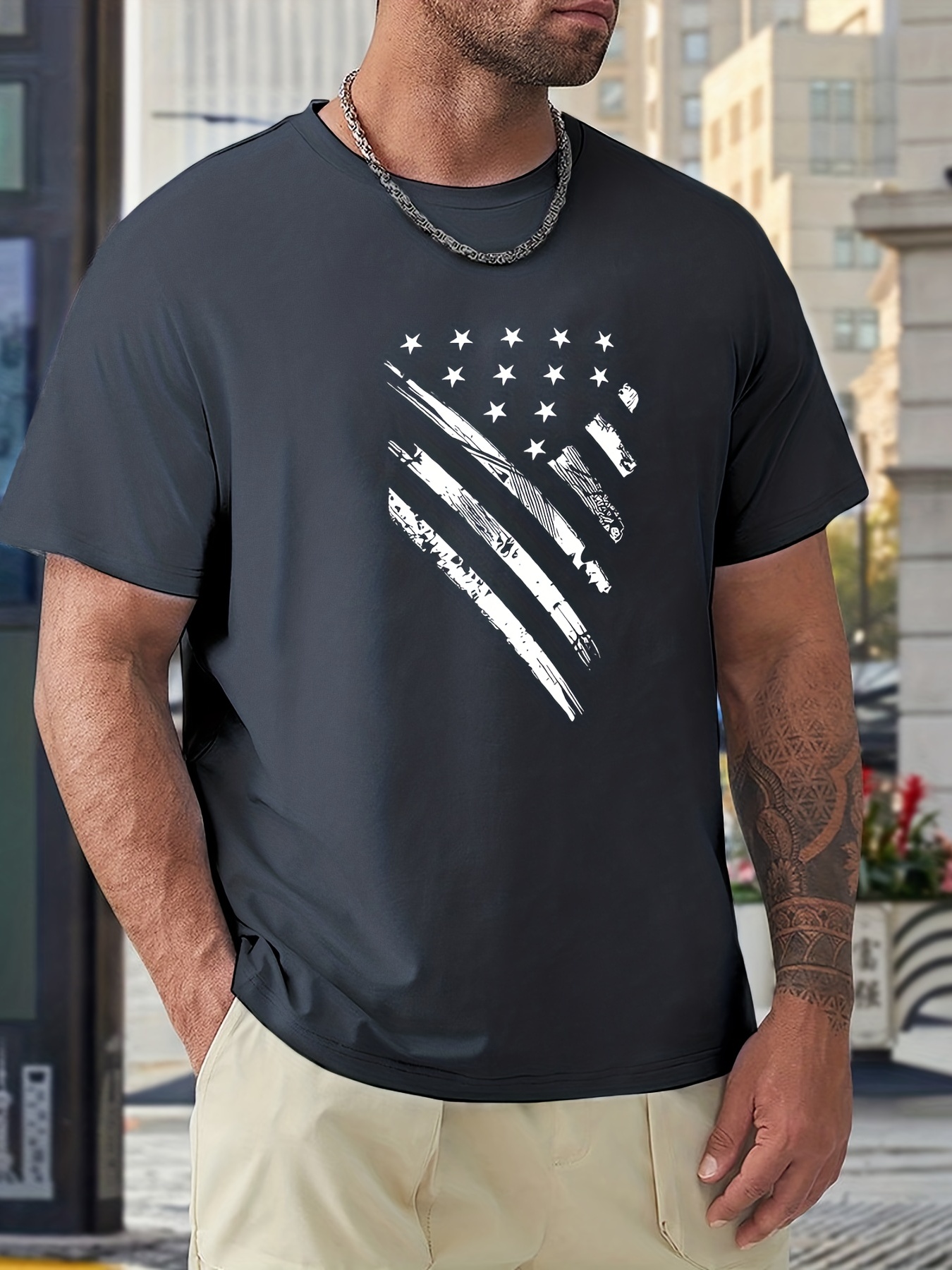 Mens Stars And Stripes Shirt