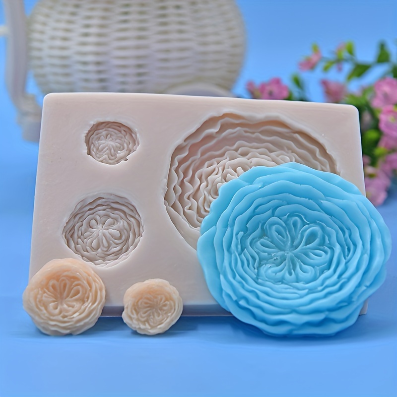 Stampi In Silicone Per Fiori Di Peonia Strumenti Per Decorazioni Per Torte  Sapone Stampo Per Cioccolatini, Checkout Online Rapido E Sicuro