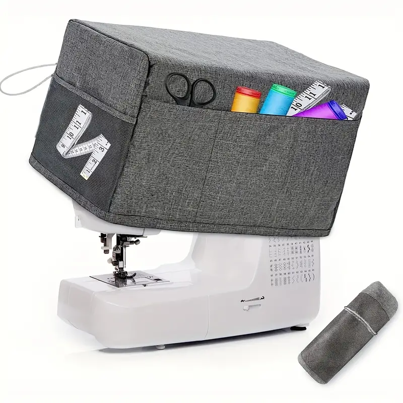 Sewing Machine Cover Protective Cover With Essentials - Temu