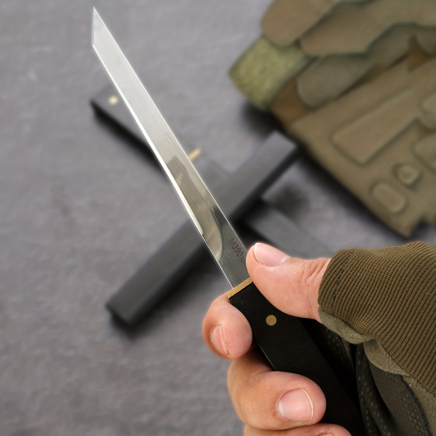 Premium Stainless Steel Tactical Knife Perfect Hunting - Temu