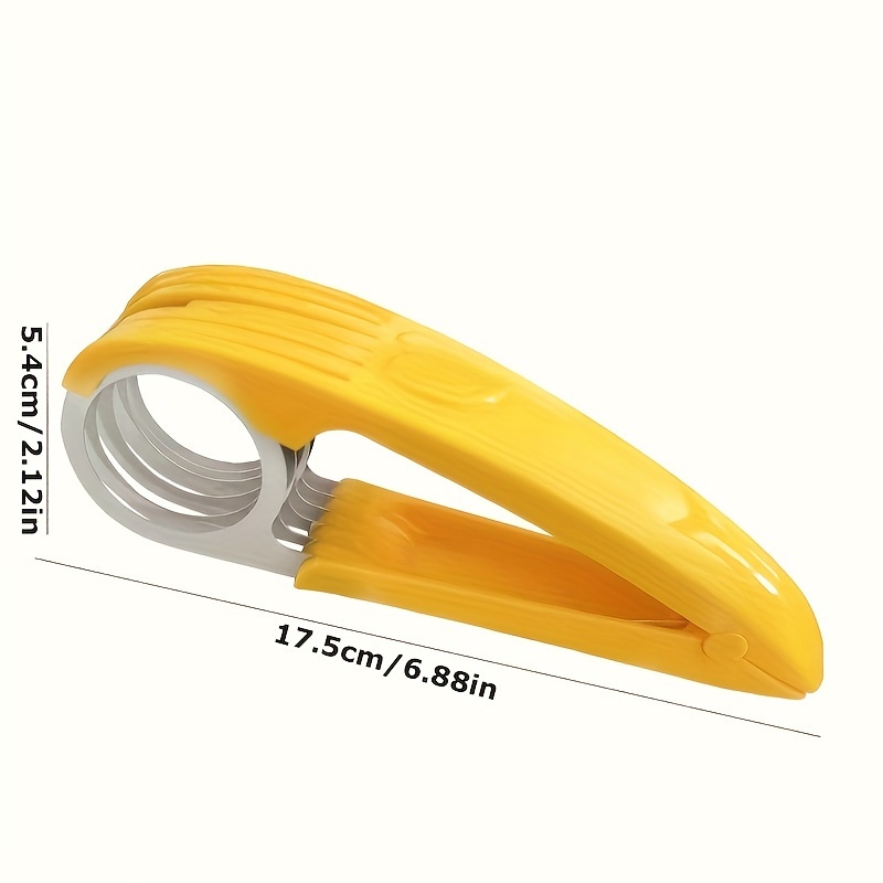 1PC plastic banana slicer for easy use