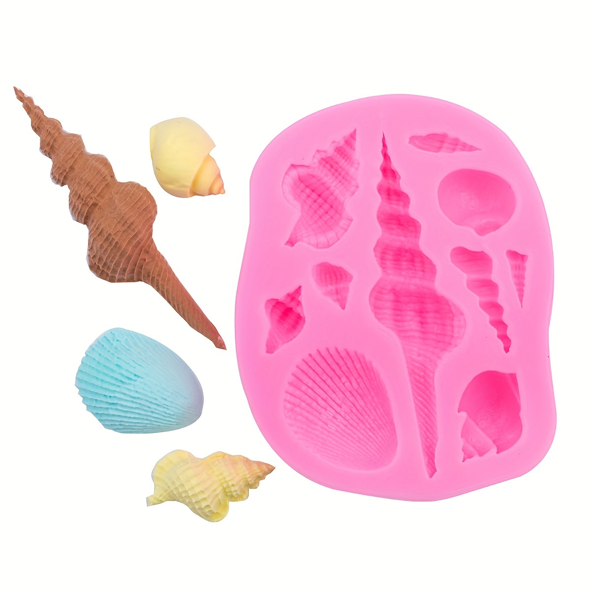 Ocean Series 3D Silicone Mould For Cake Decoration Pearl, Conch, Starfish,  Seashell Food Grade, DIY Handmade Soap Cutter Baking Mold For Kitchen  Accessories From Numberoneaction, $1.75