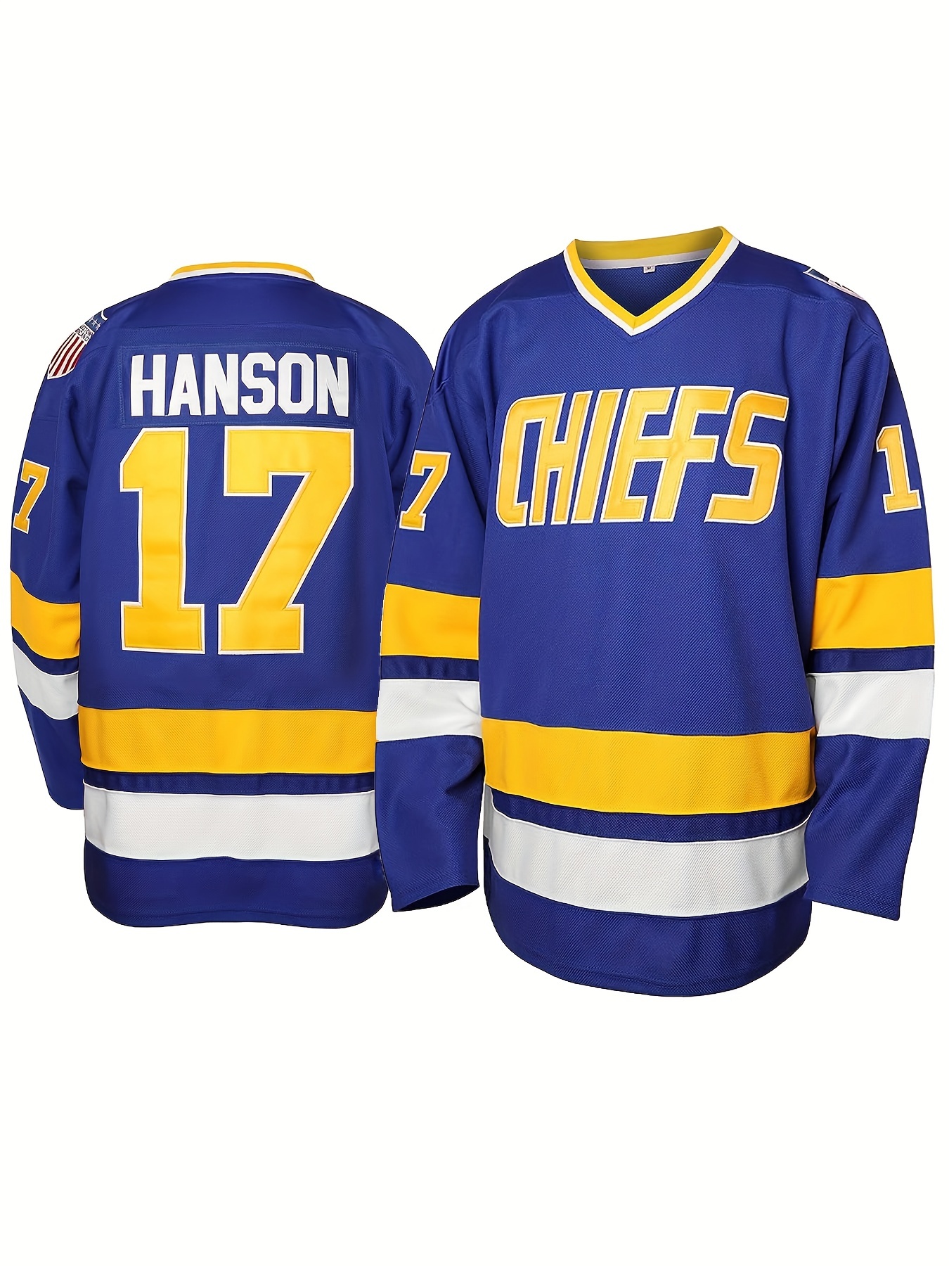 Chiefs Hockey Jersey #17 Hanson