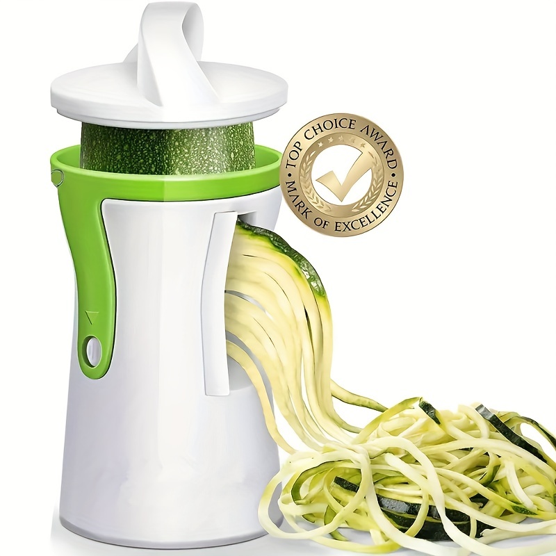 1 Set, Vegetable Spiralizer, Manual Zucchini Noodle Maker, Zoodles  Spiralizer For Potato, Multifunctional Vegetable Slicer, Fruit Grater,  Kitchen Stuf