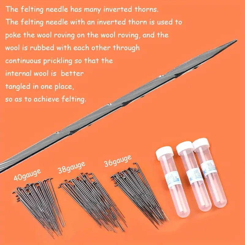 Needles Wool Felting Needles Tools Needle Felting Supplies - Temu