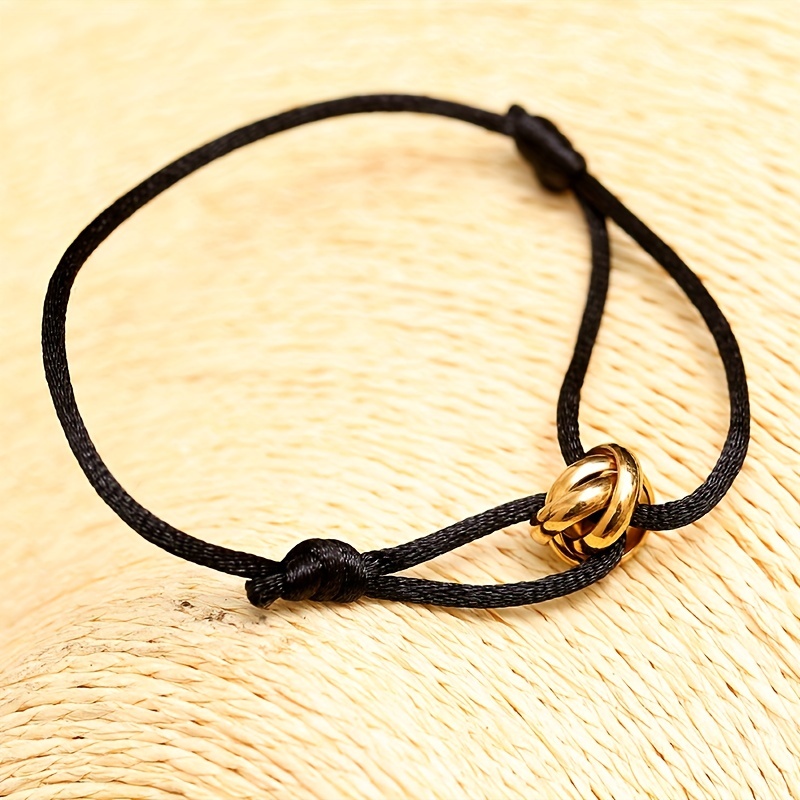 Classic Adjustable Rope Bracelet for Women