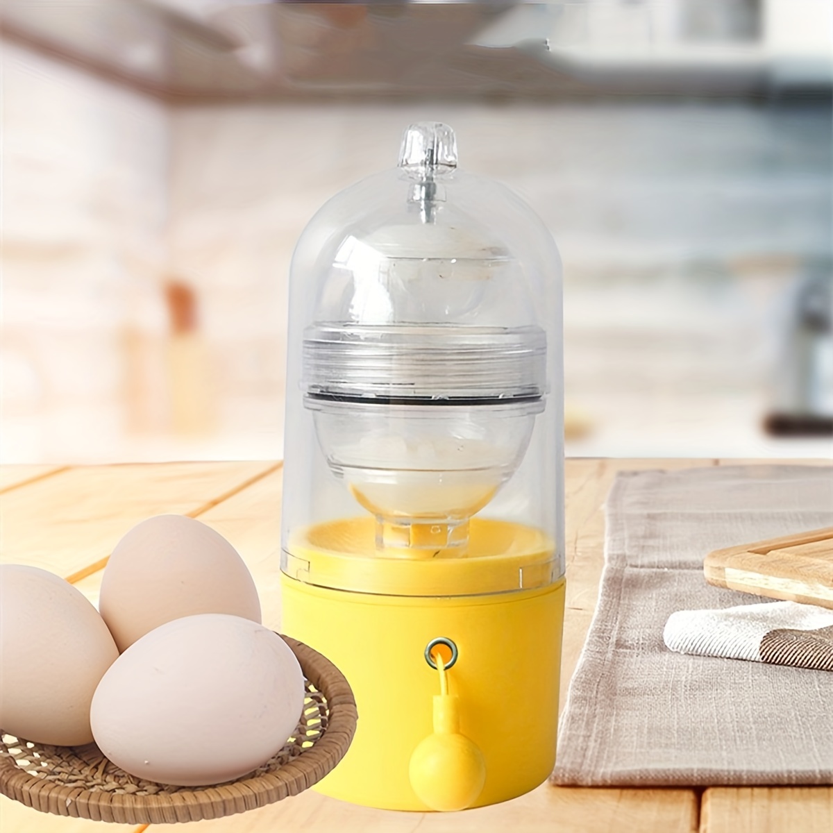 Egg Yolk Mixer Manual Egg Mixer Portable Golden Egg Maker - Temu Germany