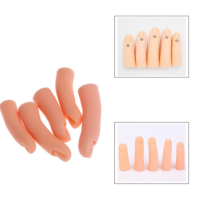 3pcs Dedales Silicona Antideslizantes Mangas Hechas Mano - Temu Chile