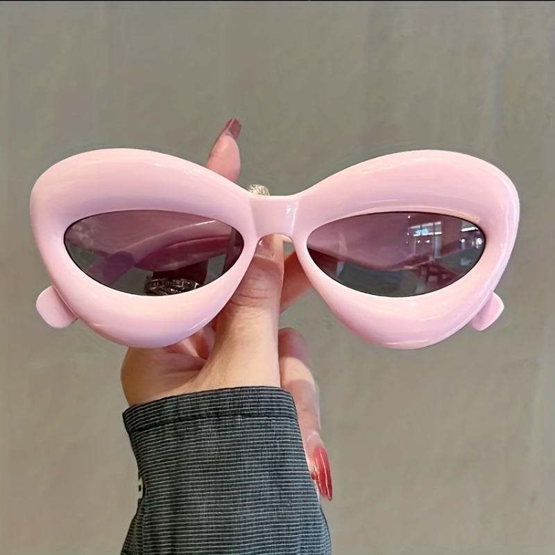 Large Inflated Lip Sunglasses for Women