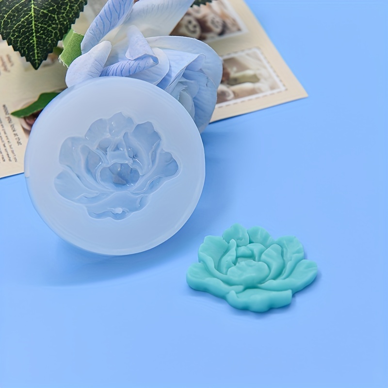 Lily Flower Chocolate Mold 3d Silicone Mold Candy - Temu