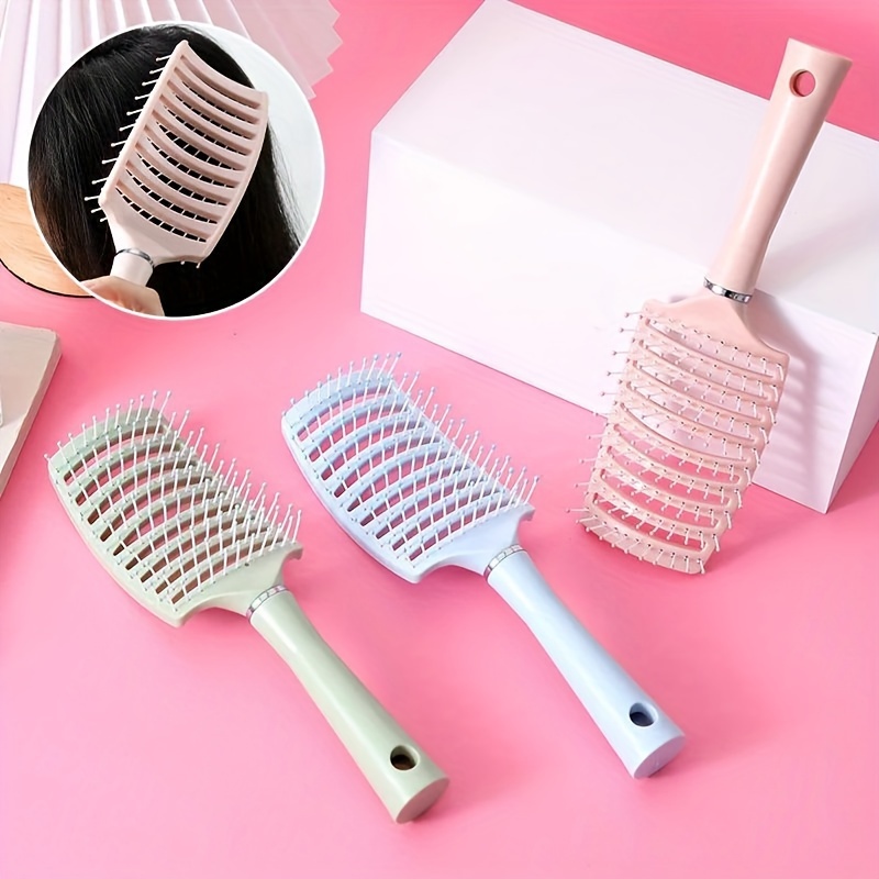 

1pcs Large Curved Comb Rib Comb Anti-static Scalp Massage Hair Comb Fluffy Hair Styling Comb