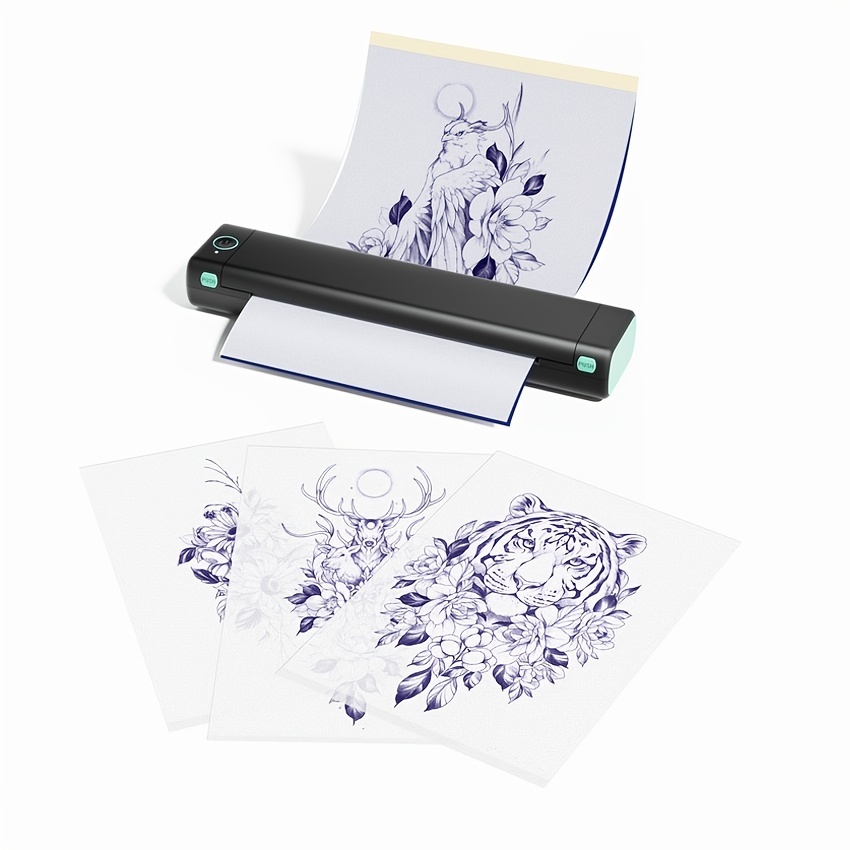 Itari M08f Wireless Tattoo Transfer Stencil Printer Tattoo - Temu