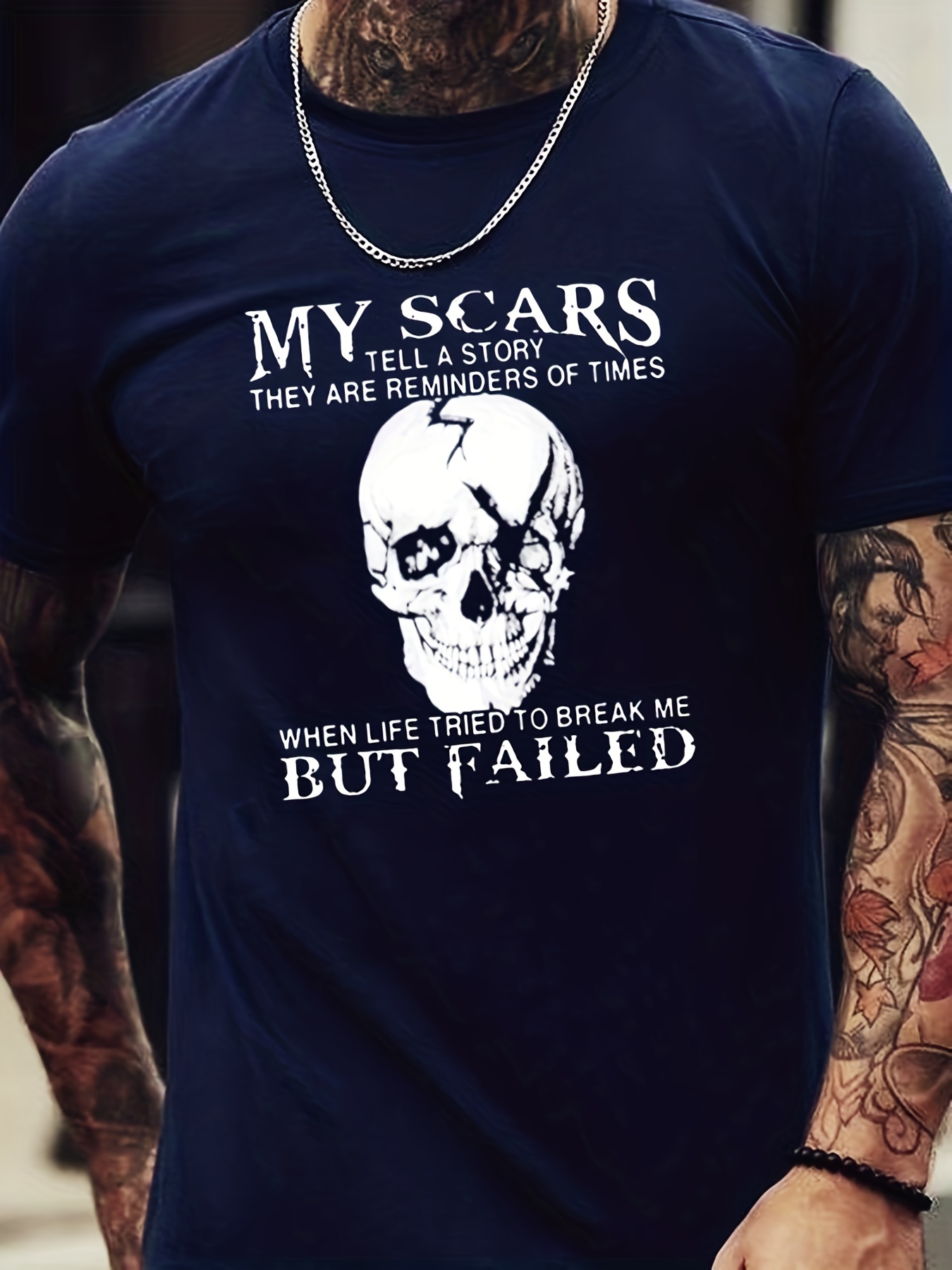 Men's Baseball Jersey - Tattoos & Scars Saloon