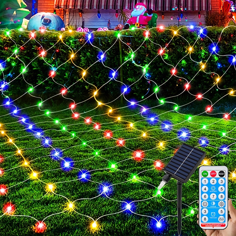 Net Solar Christmas Lights - Temu