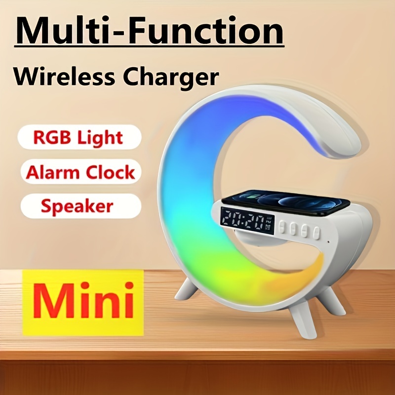 Led Wireless Charging Speaker - Temu