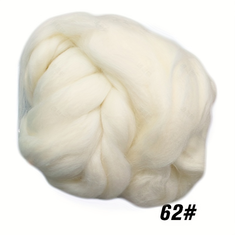 Needle Blended Wool Fiber 100g Merino Mixed Roving Wool for Felting Kit  Hand Dyed Wool Materials