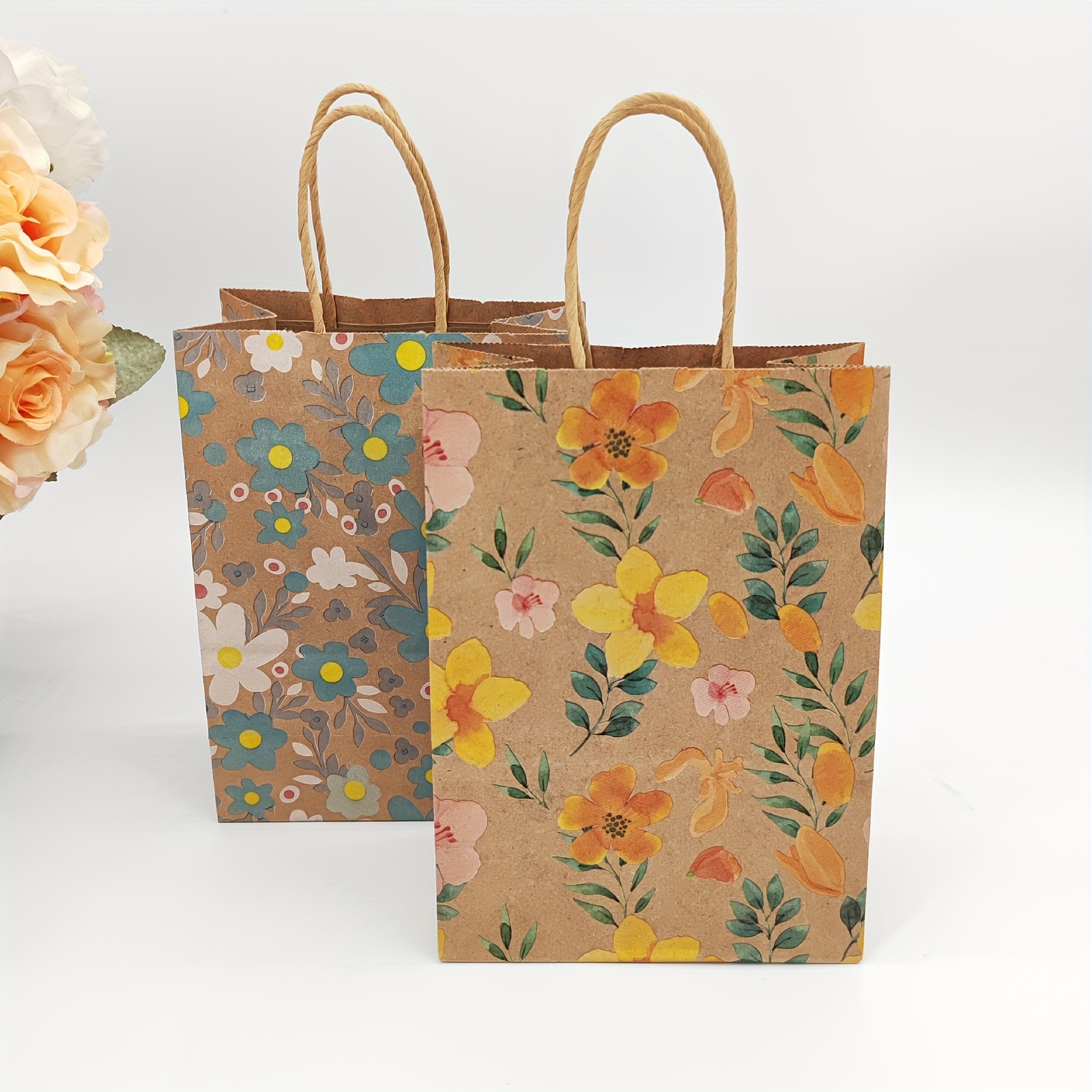 Printed shop business bags