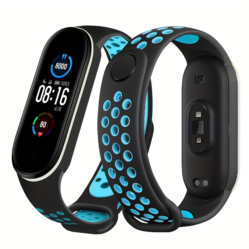 Pulsera deportiva de silicona para Xiaomi Mi band 5 y Mi Band 4 repuesto