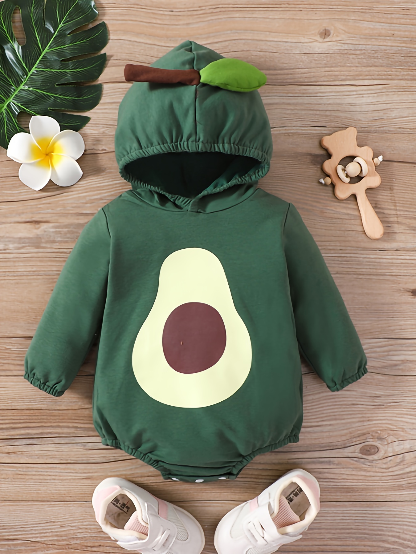 Mameluco de aguacate online para bebe