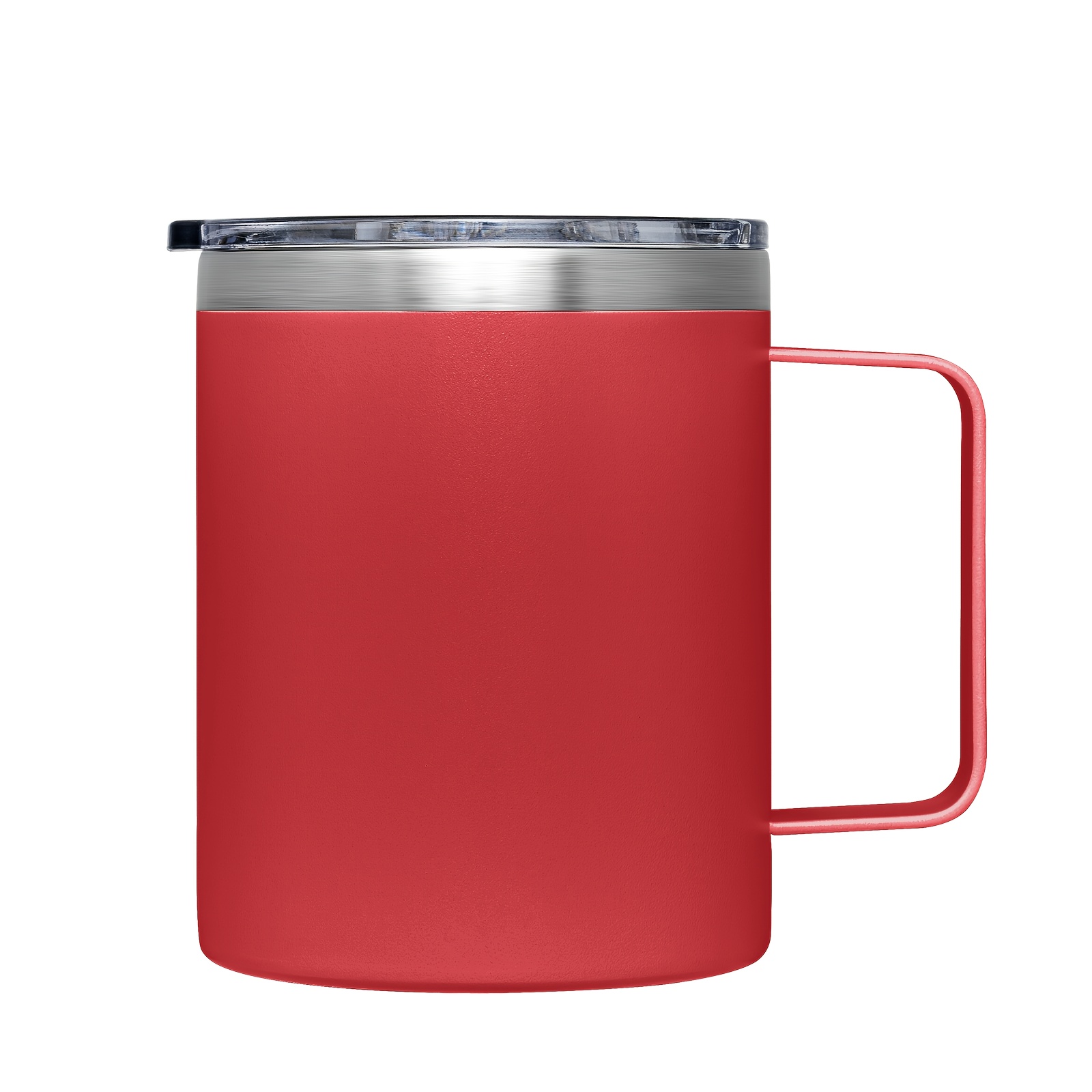 1 Taza Café Acero Inoxidable Tapa Tazas Café 350 Ml/12 Oz - Temu Spain