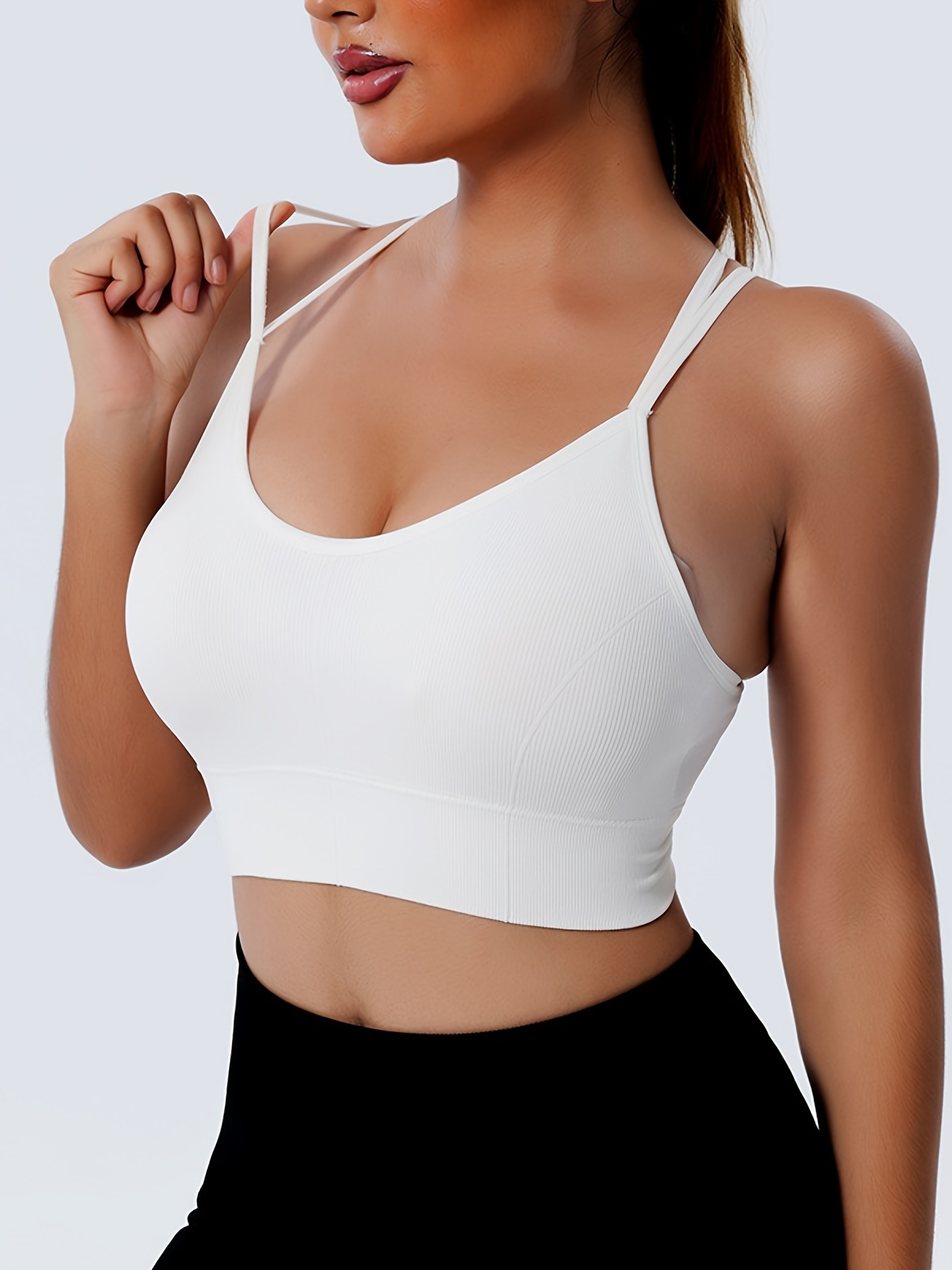 breathable yoga bra