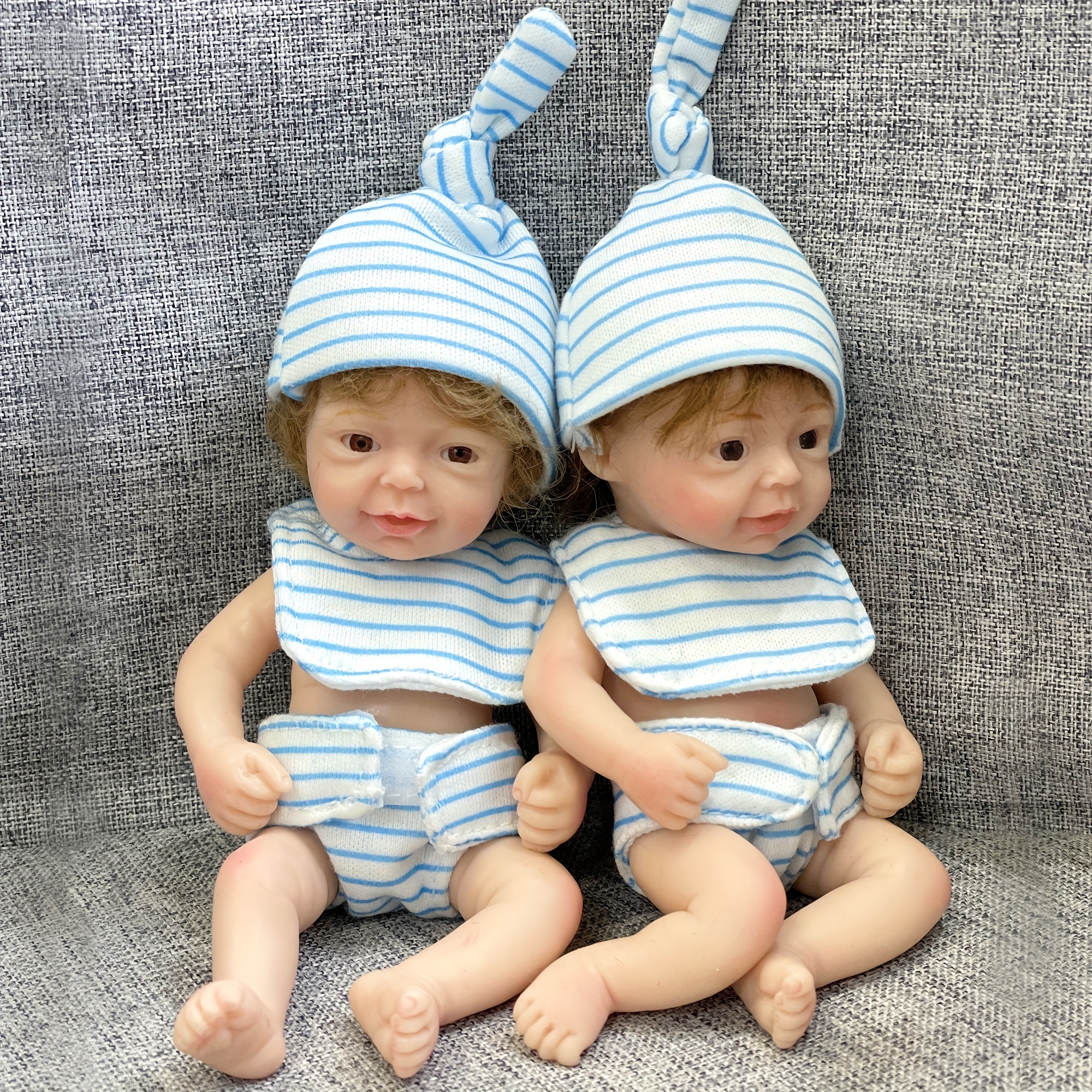 Full Body Soft Solid Silicone Reborn Doll Handmade Cute - Temu