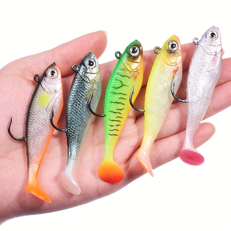 Silicone Soft Bait Jigging Wobblers Fishing Lure Artificial - Temu  Philippines