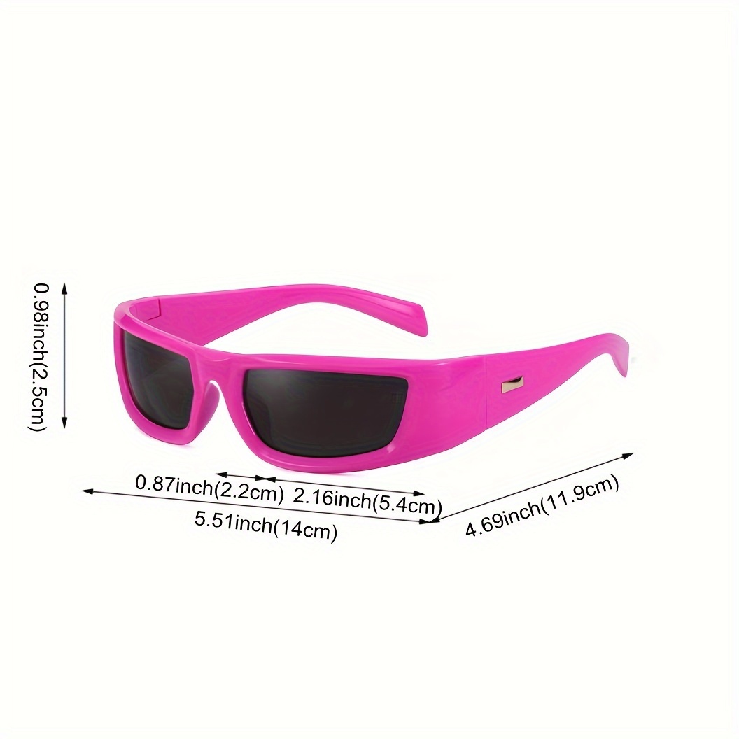 Polarized Wrap Around Sunglasses Women Men Futuristic - Temu