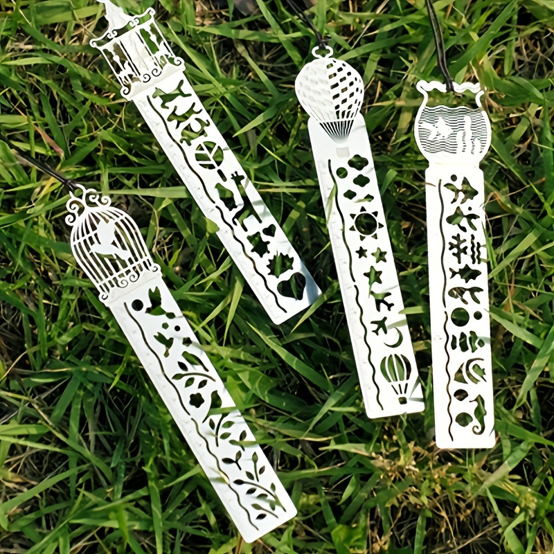 Kawaii Plants Metal Bookmarks