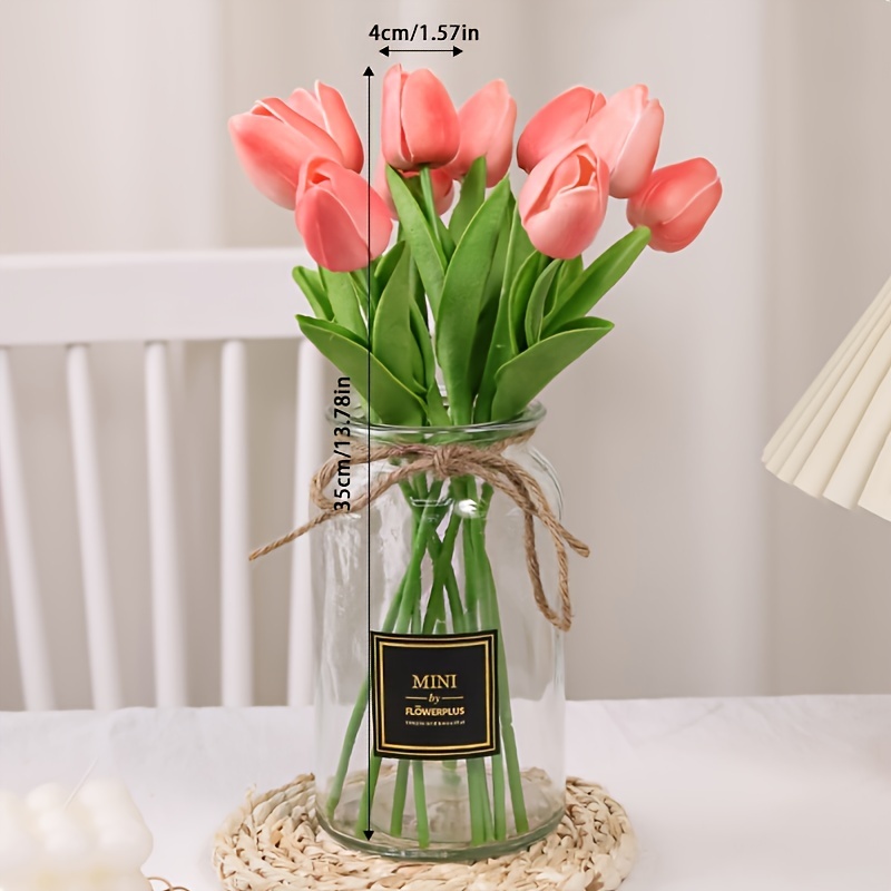 Tulipani vaso di fiori secchi decorazioni per la casa decorazioni per  pavimenti nordici di grandi dimensioni vaso creativo mobili per interni  ornamenti artistici regali di compleanno - AliExpress