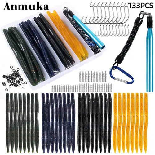 100pcs Wacky Rig Tool With Silicone O Rings For Stick - Temu Canada