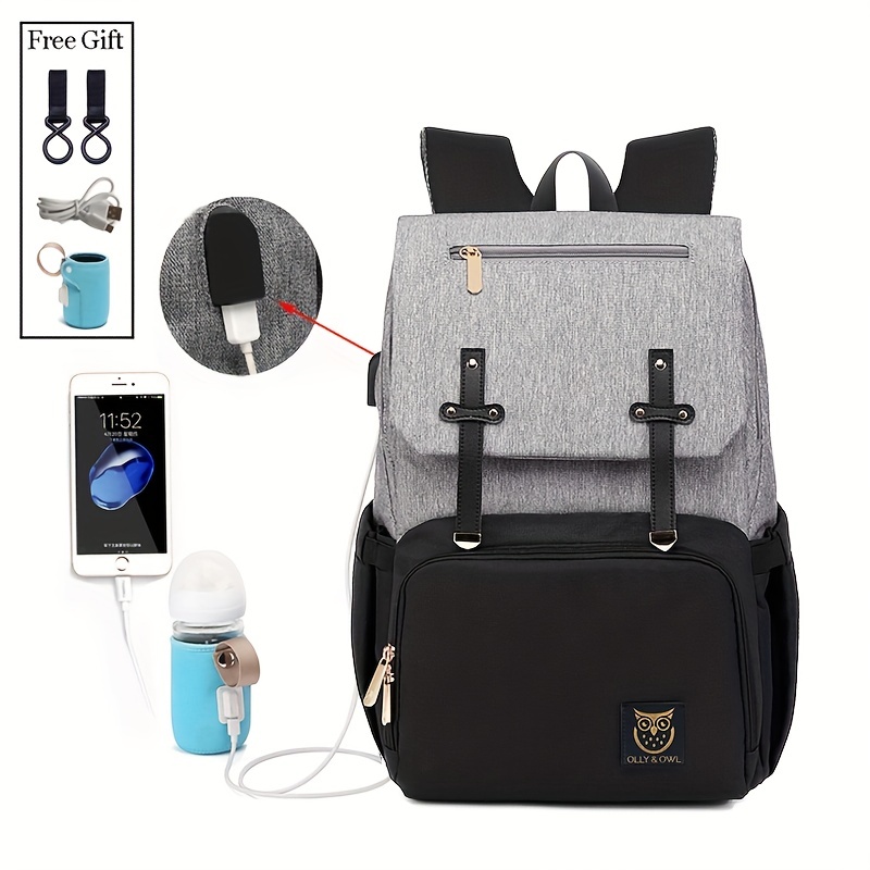 Diaper Bag Mummy Backpack Large Capacity Bag Mom Baby Multi-function  Waterproof Outdoor Travel Diaper Bags For Baby Care