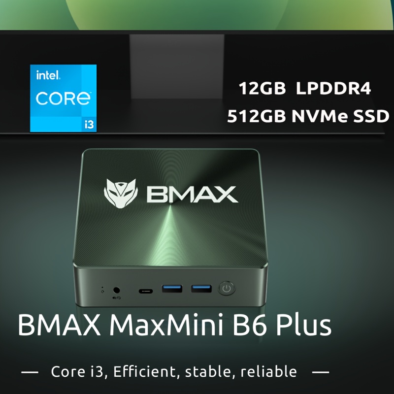 Bmax B6 Plus Mini Pc Windows 11 12gb 512gb Mini Gaming - Temu Mexico