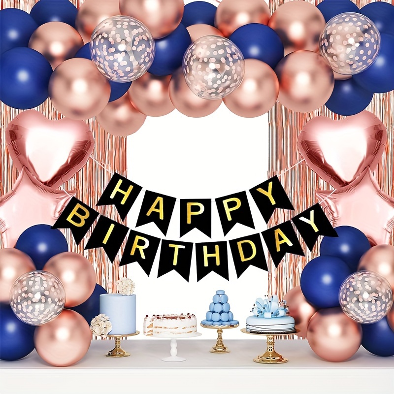 32 Stück Goldener Geburtstags-Hintergrund, Wandballon-Vorhang Für  Mädchen-Geburtstagsparty-Dekoration, Vorhang, Ballon-Hintergrund,  Dressing-Set Mit 10 M Bandseil - Temu Germany