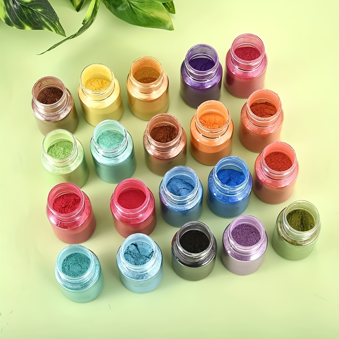 20color /bottle Mica Mineral Powder Pearl Pigment Natural - Temu