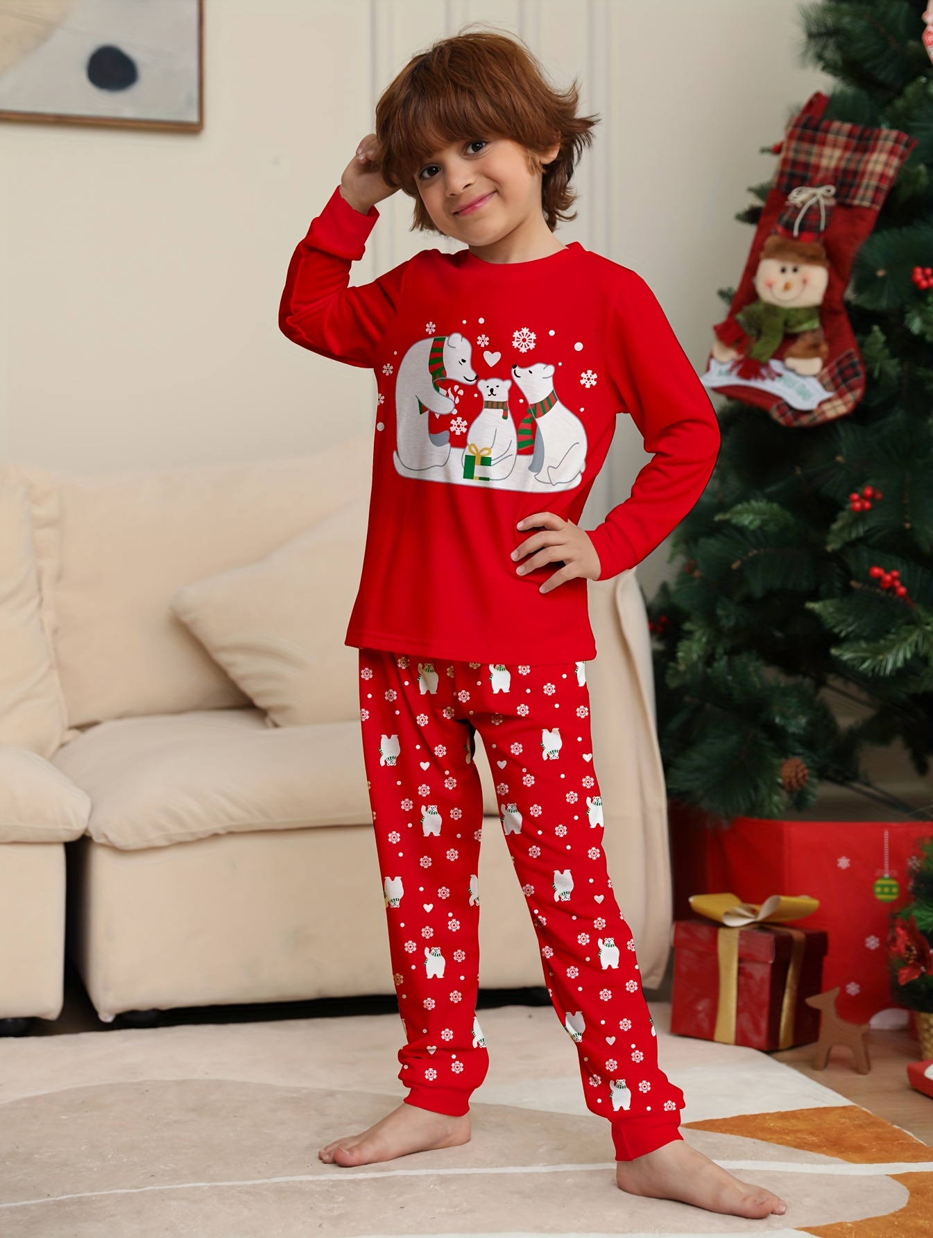 Pijama polar niño Oso - Moda Infantil