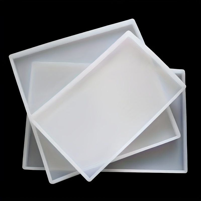 Resin Tray Molds,silicone Molds For Epoxy Resin Rectangle Rolling