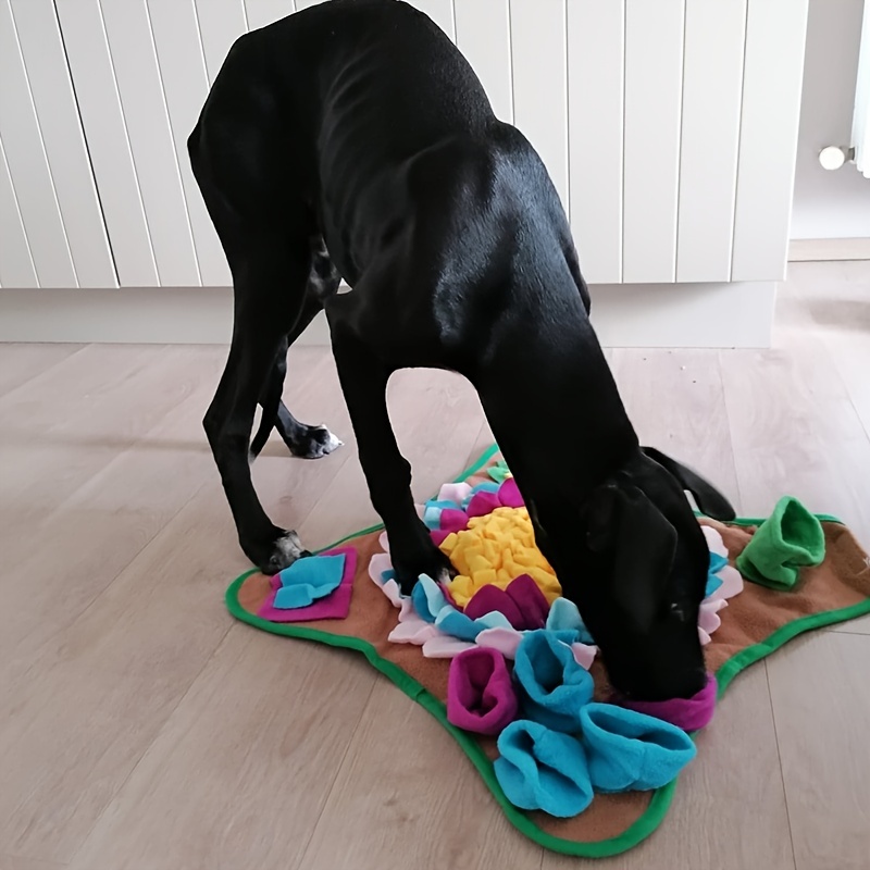 Interactive Snuffle Mat: An Exciting Feeding Game For Bored Dogs! - Temu