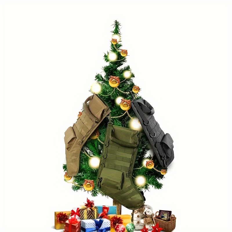 Sac De Noël, Décoration De Sapin De Noël, Sac De Rangement D'outil  Militaire Pour L'extérieur, Cadeau Pour Les Vétérans - Temu France