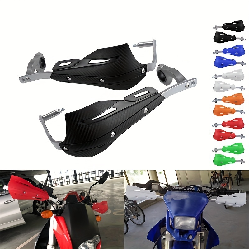 Paramanos de motocicleta RACING protectores de mano universales para  motocross enduro, repuesto de 7/8 pulgadas, 22 mm
