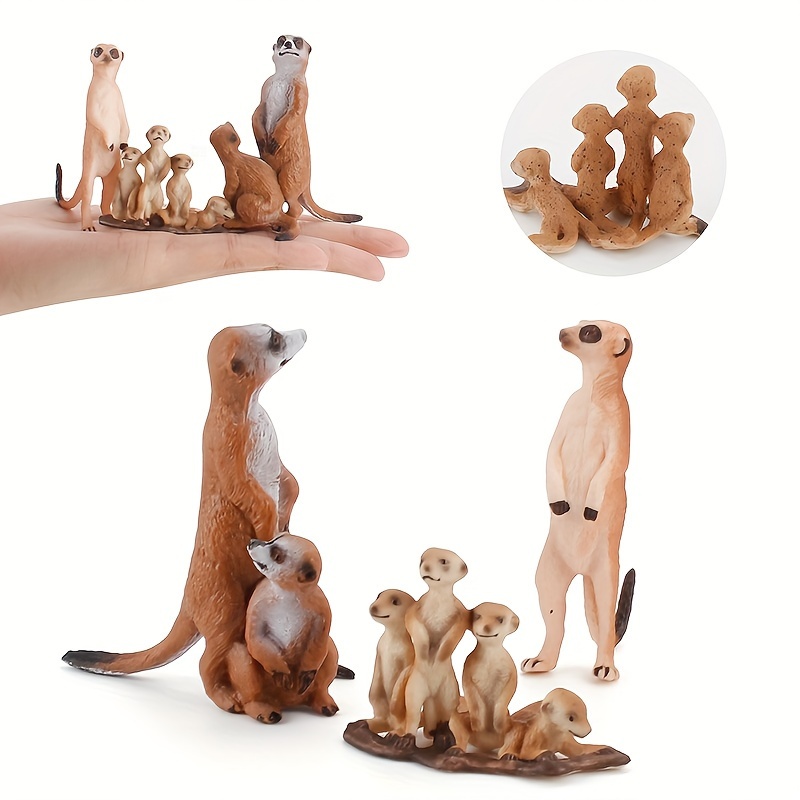 Creative Fox Rex Model Ornament Toy for Christmas Party Year Gift