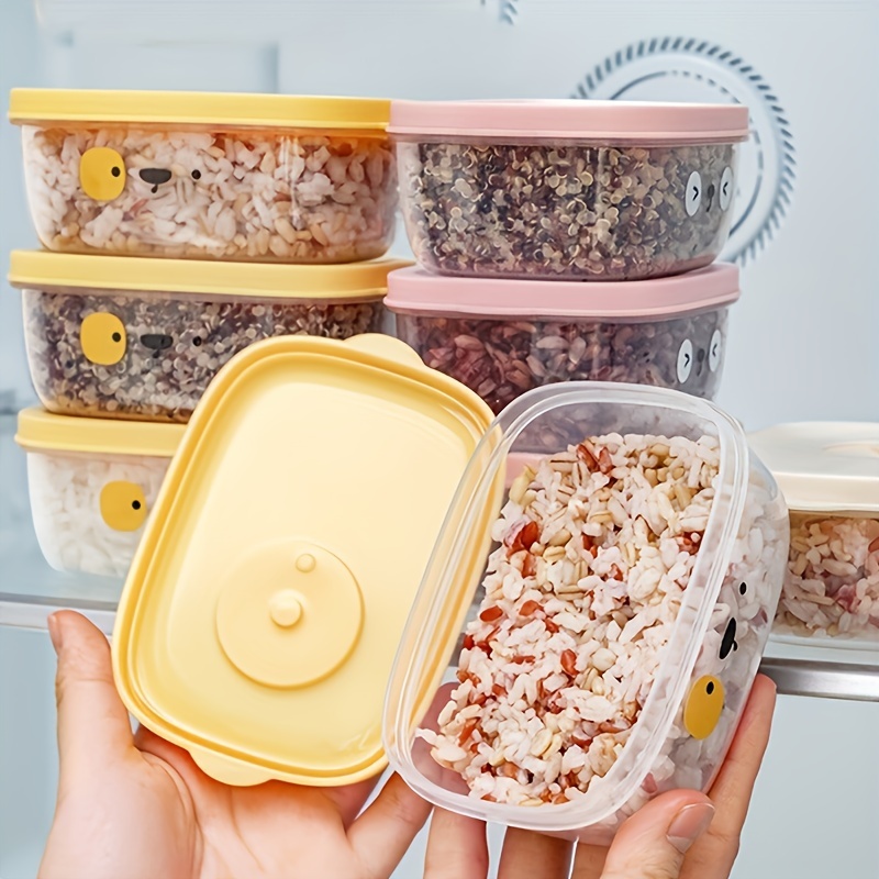 Snack Containers With 4 compartment Lunch Containers - Temu